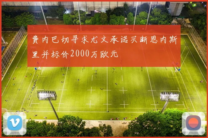 费内巴切寻求尤文承诺买断恩内斯里并标价2000万欧元